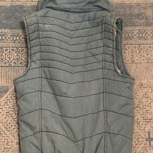 Anthropologie puffer vest